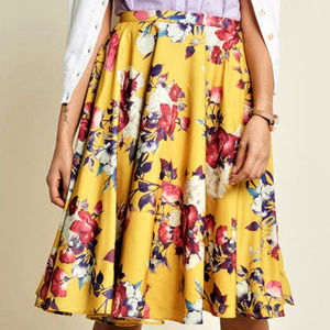 ModCloth Ikebana Skirt Plus size 2X